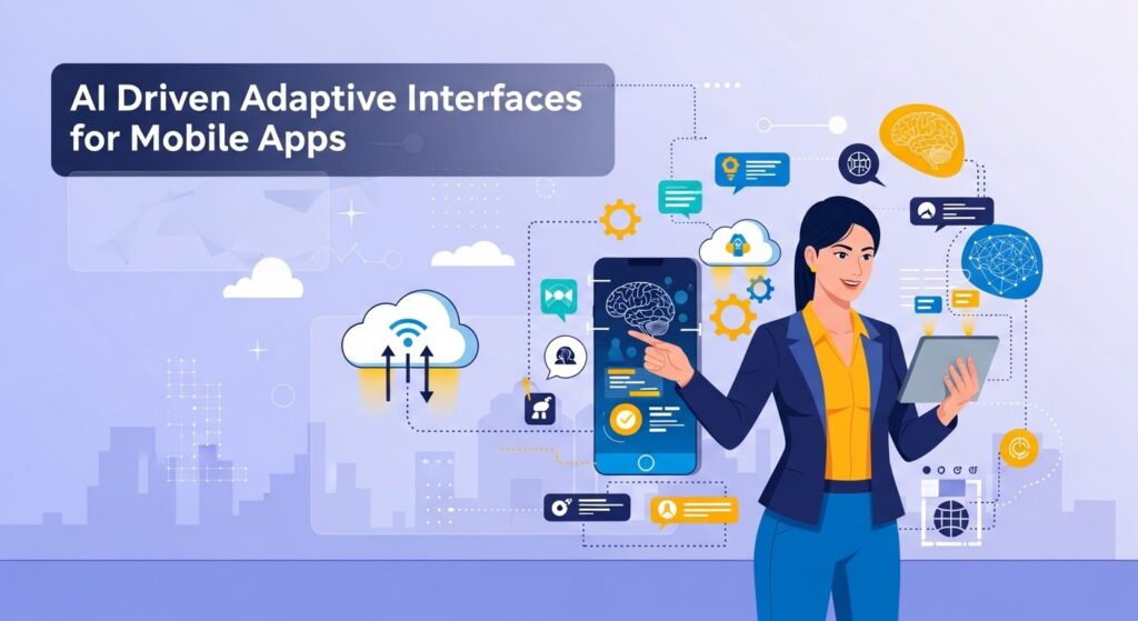 AI Driven Adaptive Interfaces for Mobile Apps