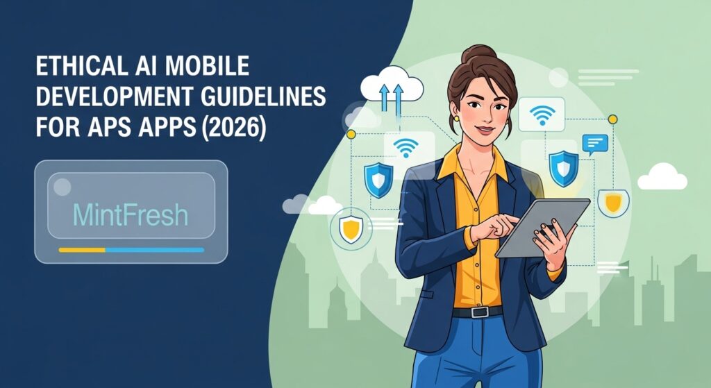 Ethical AI mobile development guidelines for apps (2026)